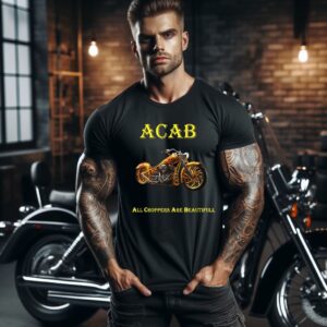 Bikershirt Rocker Bad Boy Crew All Choppers/sw 2